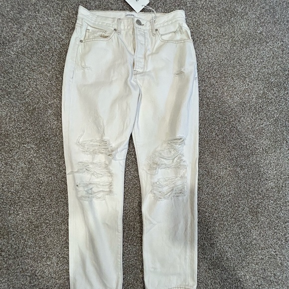 Frame Le Original High Rise Straight Jeans - Picture 5 of 6